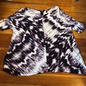 Cynthia Rowley P1urple tie dye shirt❤❤️❤️❤️